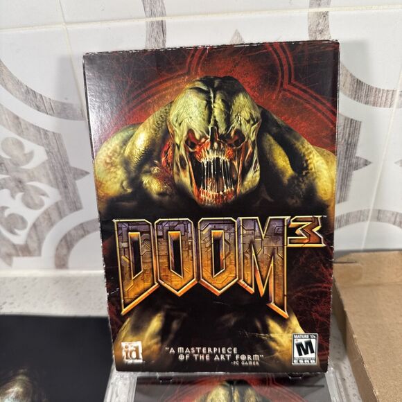Doom 3 (2004) id Software‎ FPS Survial Horror (3) CD-ROM PC Game - Picture 2 of 7
